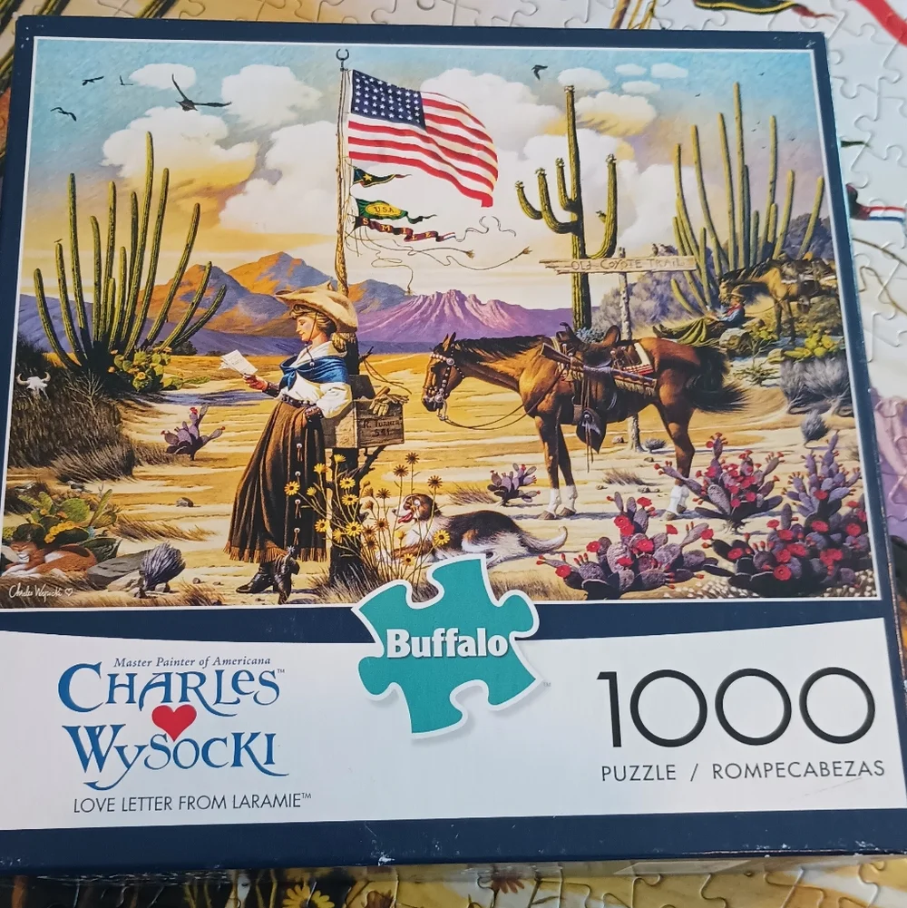 Charles Wysocki 1000 Puzzle - Picture 1 of 2